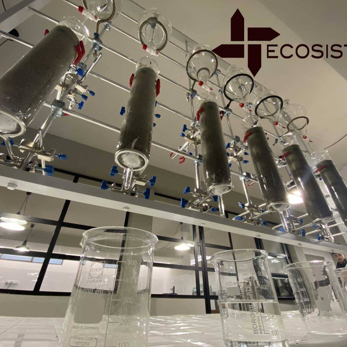 Analisi metodo OECD Laboratorio Ecosistemi Piacenza scaled 1600 uai PROVA, APPLICAZIONE E MESSA A PUNTO DEL METODO OECD PER LA LISCIVIAZIONE IN COLONNE DI SUOLO ECOSISTEMI