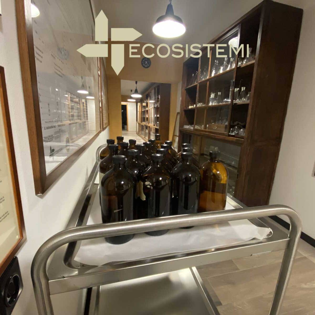 Campioni Laboratorio analisi percolati acque suolo rifiuti Ecosistemi Piacenza scaled 1600 uai ANALISI DEI LISCIVIATI DELLE COLONNE LISIMETRICHE (PROGETTO AGRISED) ECOSISTEMI