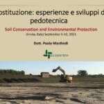 Convegno Imola 2021 1 WORKSHOP PALAZZO SERSANTI – IMOLA CONSERVAZIONE DEL SUOLO E PROTEZIONE DELL’AMBIENTE SOIL CONSERVATION AND ENVIRONMENTAL PROTECTION ECOSISTEMI