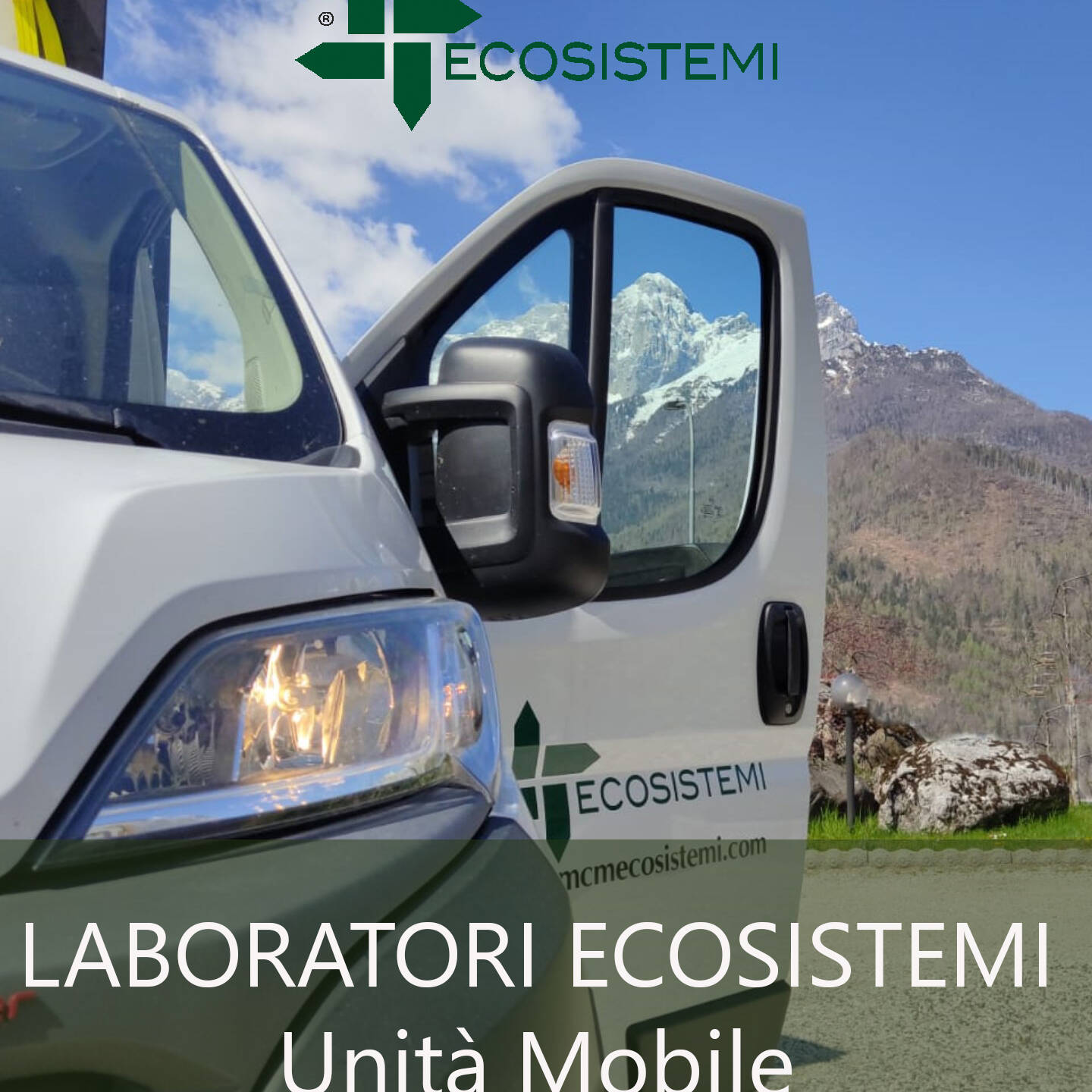 Laboratorio mobile analisi sul sito bonifiche MISU MISE unita laboratori Ecosistemi ambientali Piacenza uai NUOVO LABORATORIO MOBILE DI ANALISI (UNITÀ MOBILE AMBIENTALE) ECOSISTEMI