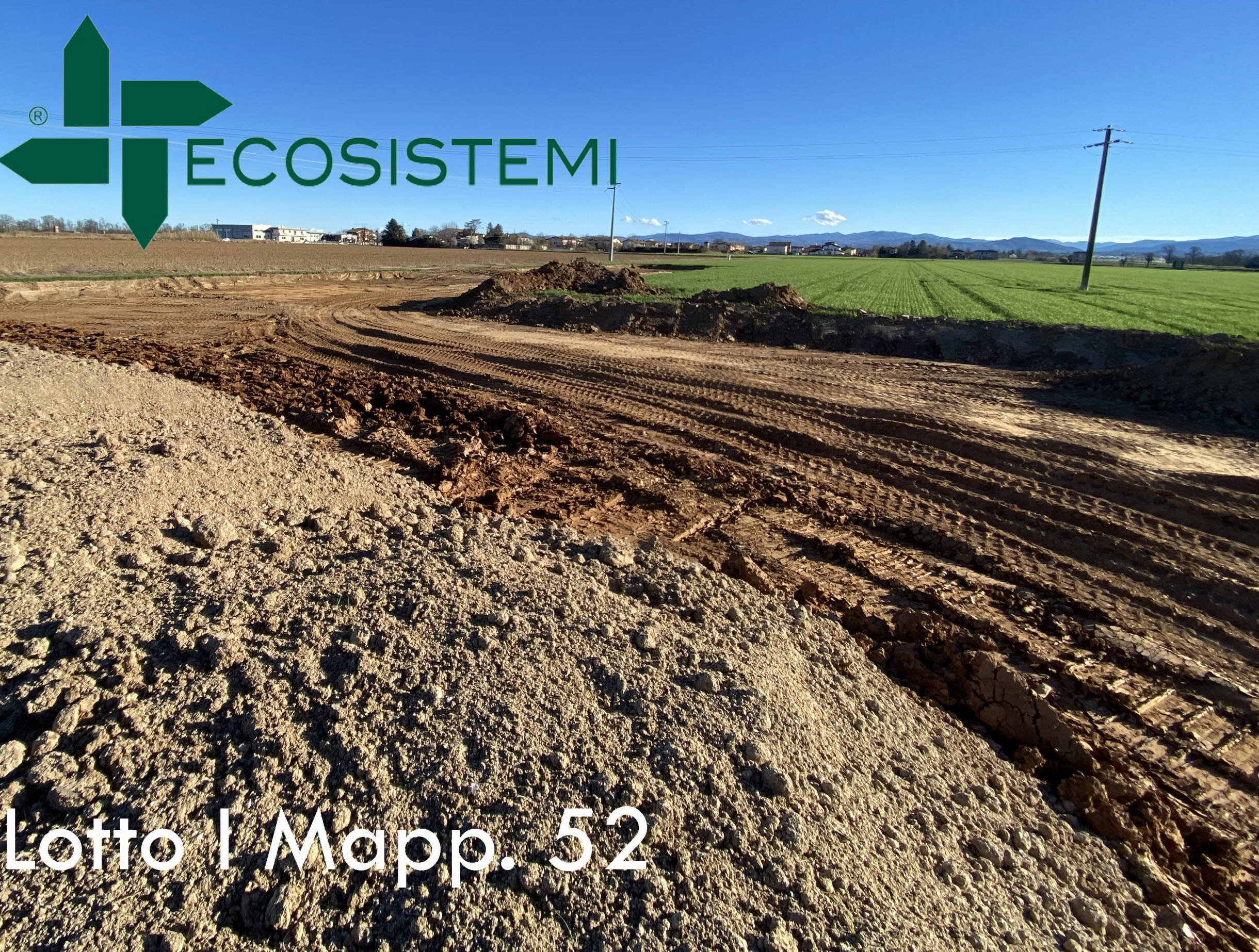 mcm ecosistemi lotto ripristino agrario Fertilia ricostituzione scaled uai INIZIO RICOLLOCAMENTO SUOLI RICOSTITUITI I° LOTTO – MAPPALE 52 ECOSISTEMI